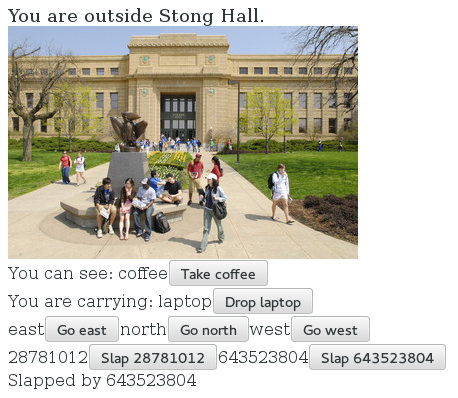 "Stong Hall" (sic)